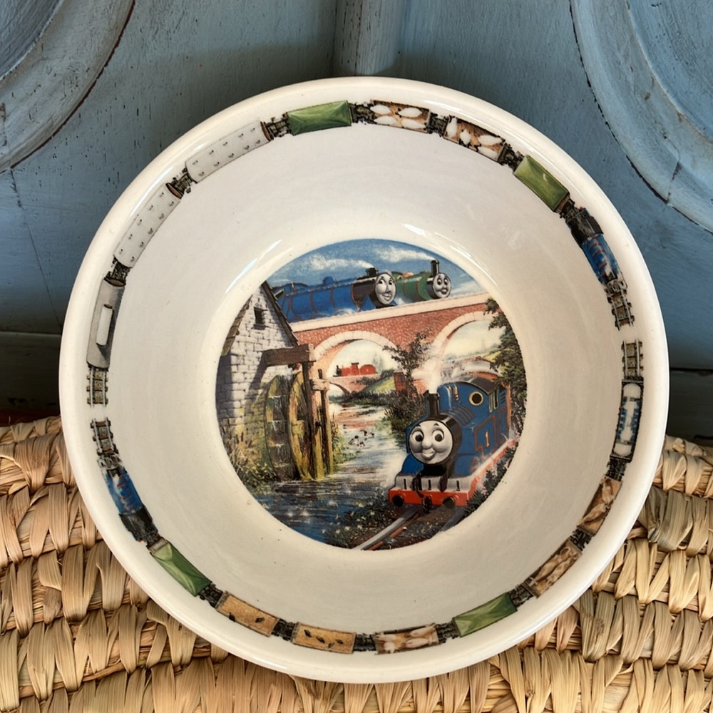 Thomas the Train Wedgewood Set Bowl Cup Plate Made in England - Picture 5 of 11
